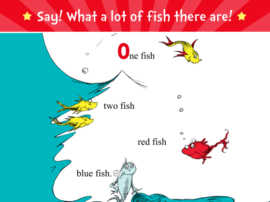 Screenshot #1 for One Fish Two Fish - Dr. Seuss