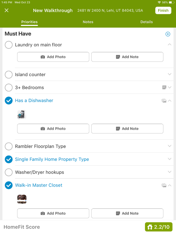 HomeFit RL iPad screenshot 5 - Lifestyle app