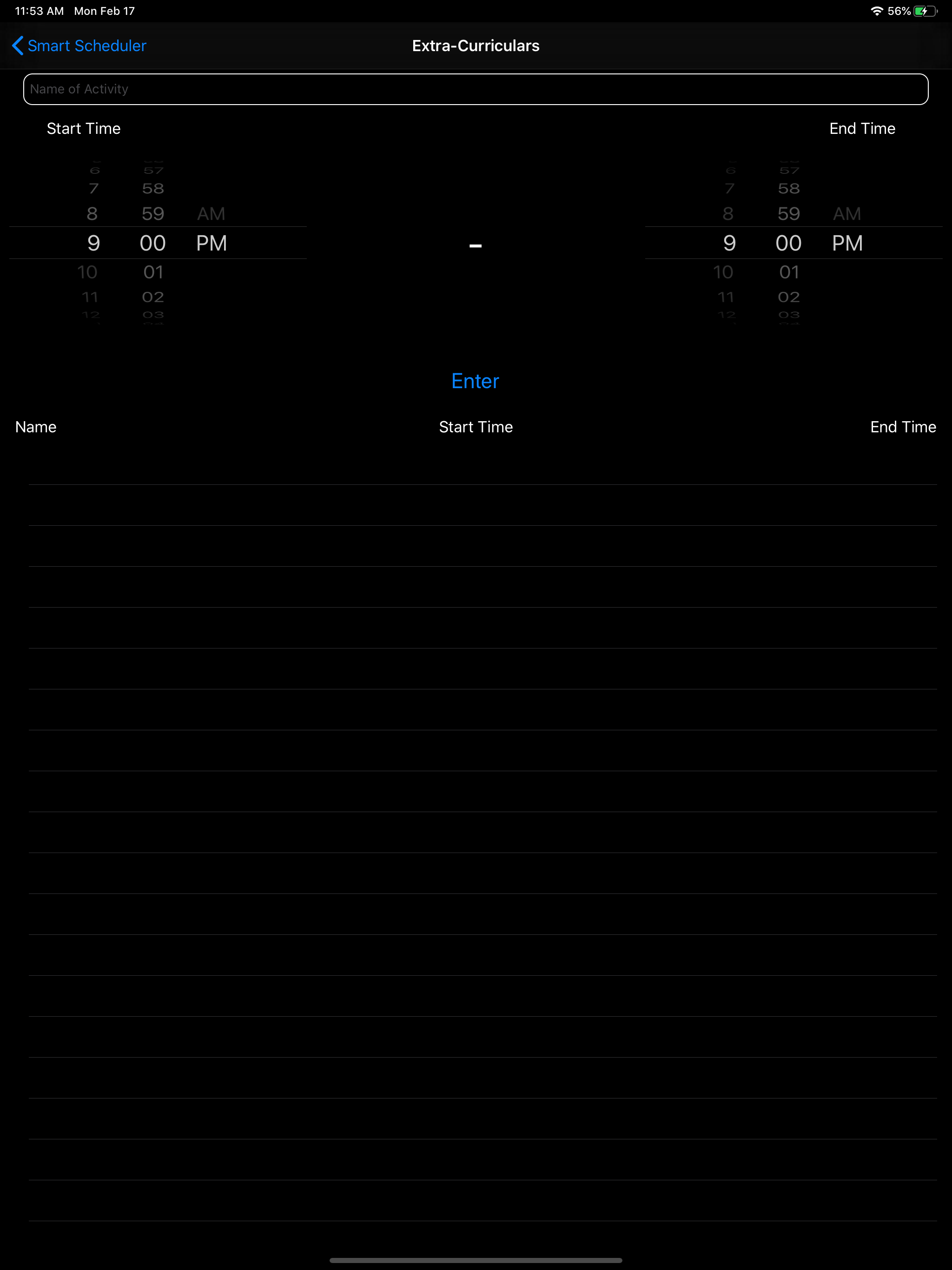 Smart Scheduler - Student screenshot 16