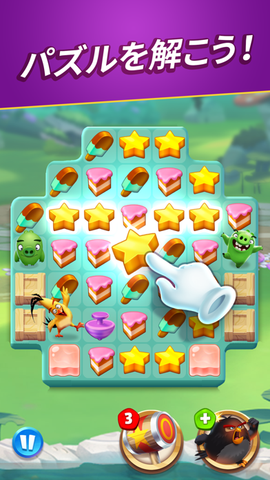 Angry Birds Match 3 screenshot1