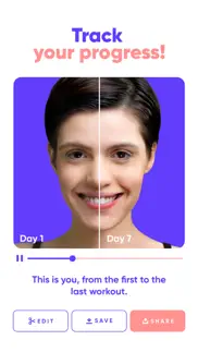 How to cancel & delete face exercises 2