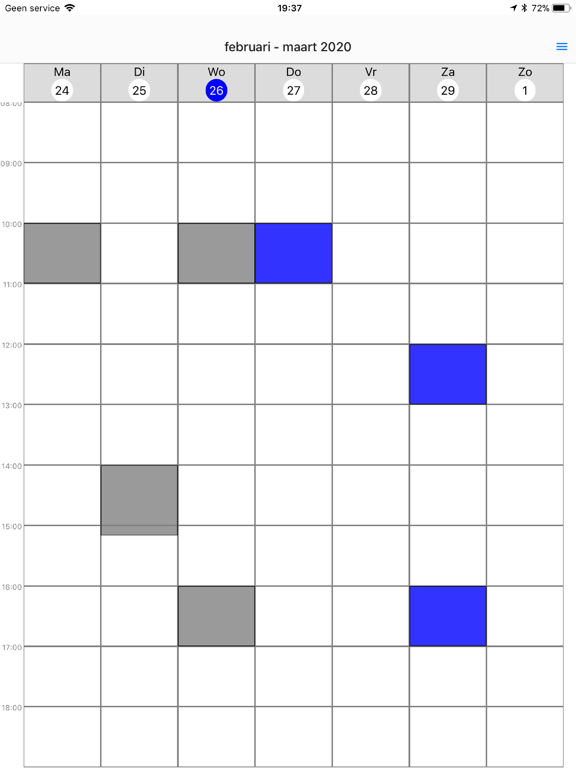 Screenshot #4 pour Trainingsplanner Groeneveen