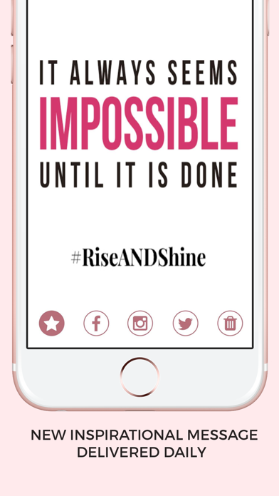 How to cancel & delete #RiseANDShine-Words for Women from iphone & ipad 3