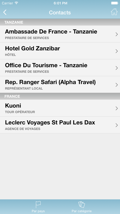 Kuoni France iPhone screenshot 5 - Travel app