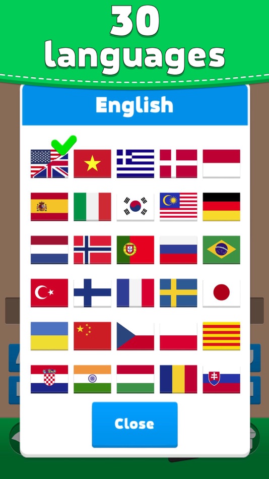 #5. Flags Quiz - Word Puzzle Game (iOS) 由: Vikentii Zemskov
