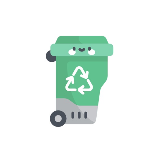 Recycling Stickers. icon