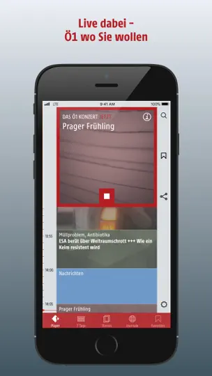 Screenshot von Österreich 1 auf dem iPhone 1