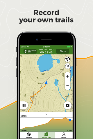 Скриншот из Wikiloc Outdoor Navigation GPS