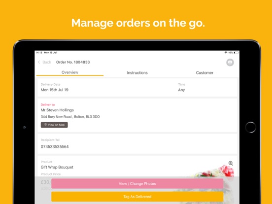 Screenshot #6 pour D2F Florist Manager