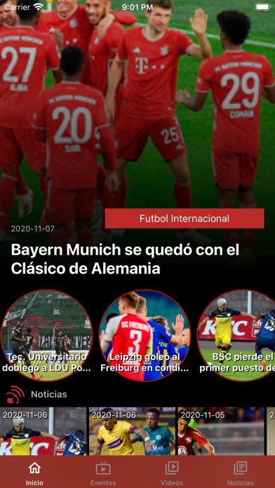 El Canal del Fútbol Screenshot