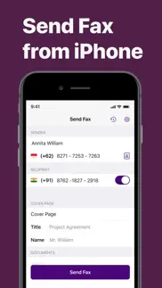 fax for iphone iphone screenshot 2