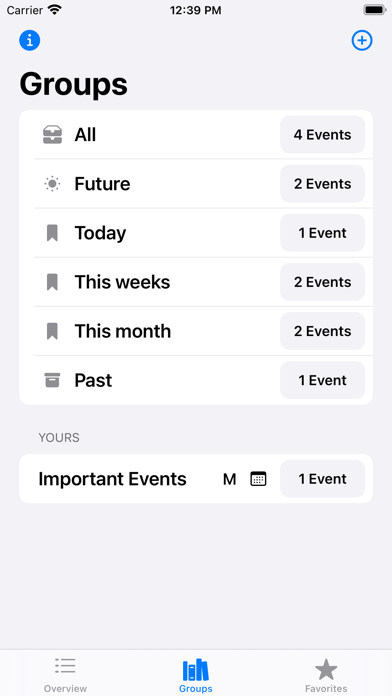 Days Tracker Screenshot