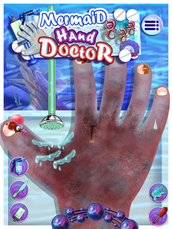 Screenshot #5 pour Little Mermaid Sea Hand Doctor