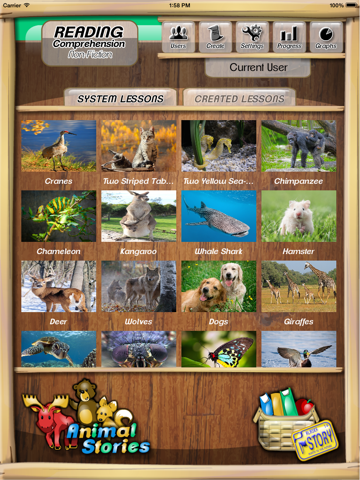 Reading Comprehension– Animals screenshot 2