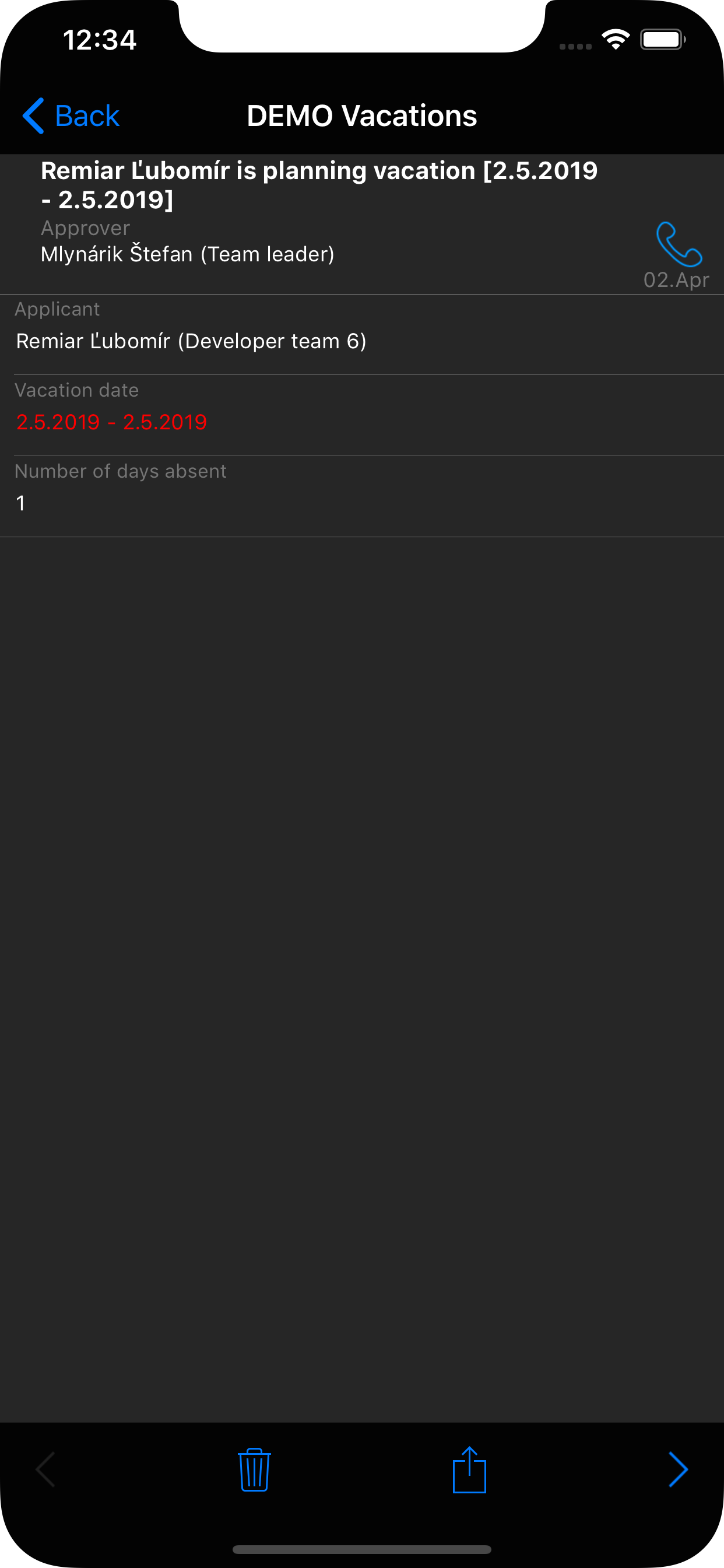 PosAm MyDay screenshot 3