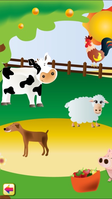 Farm Animals: Learn&Colour PRO Screenshot