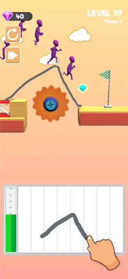 Game screenshot Draw Bridge !!! apk
