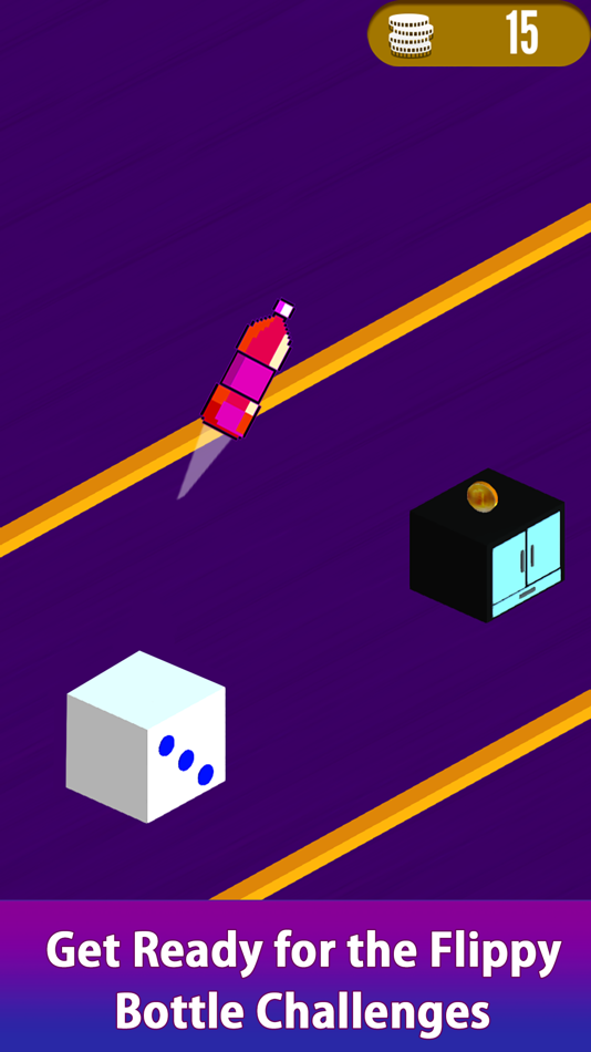 #1. Impossible Bottle Flip 3D Game (iOS) 由: Aysha Sehar