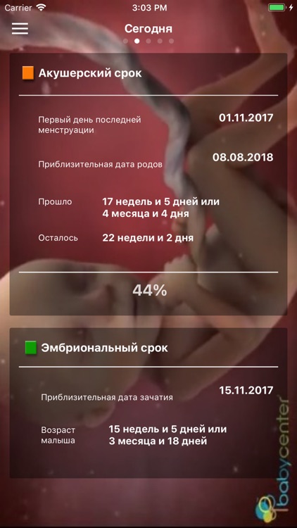 Я беременна