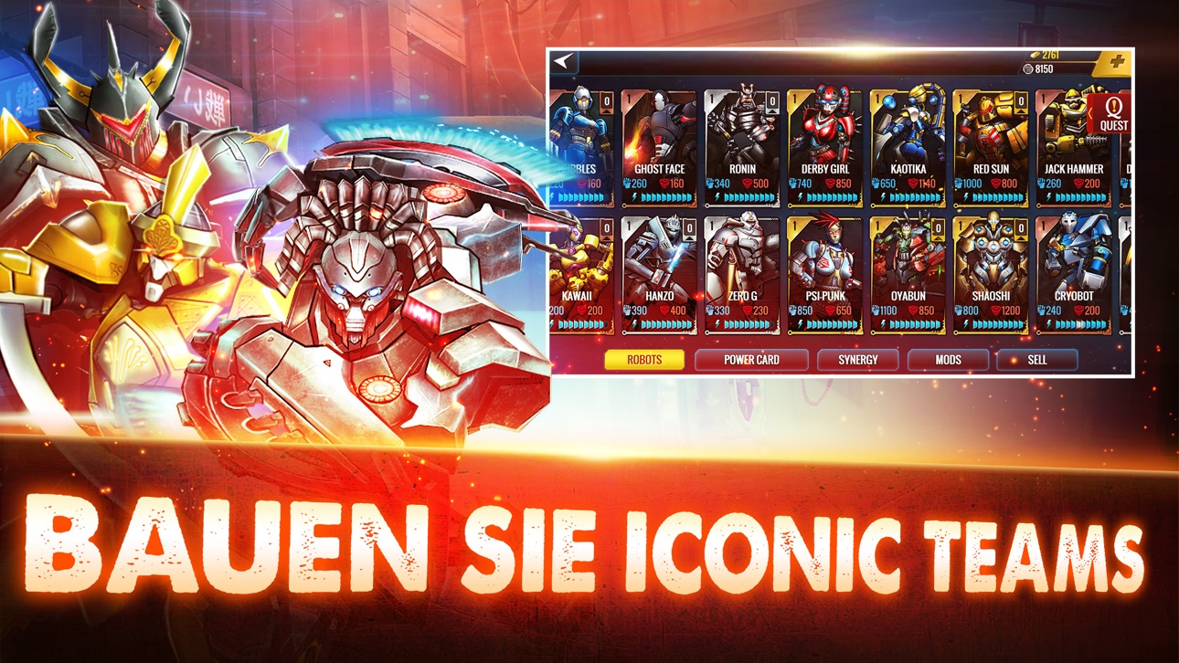 Ultimate Robot Fighting Hack screenshot 5 - iOS game interface