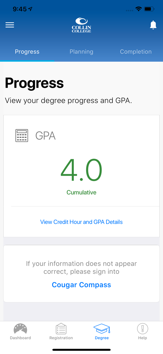 Collin College Mobile