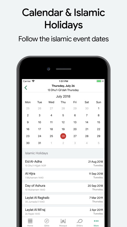 Muslim: Ramadan, Azan, Qibla screenshot-7