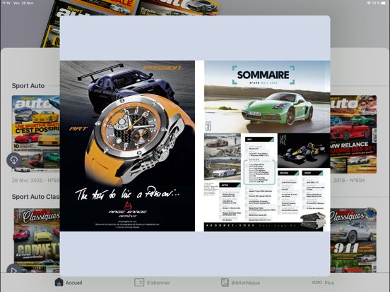 Sport Auto Magazine iPad screenshot