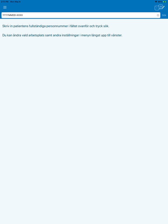 e-Förskrivning iPad screenshot 2 - Medical app