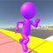 This is a 3D Race Running Game