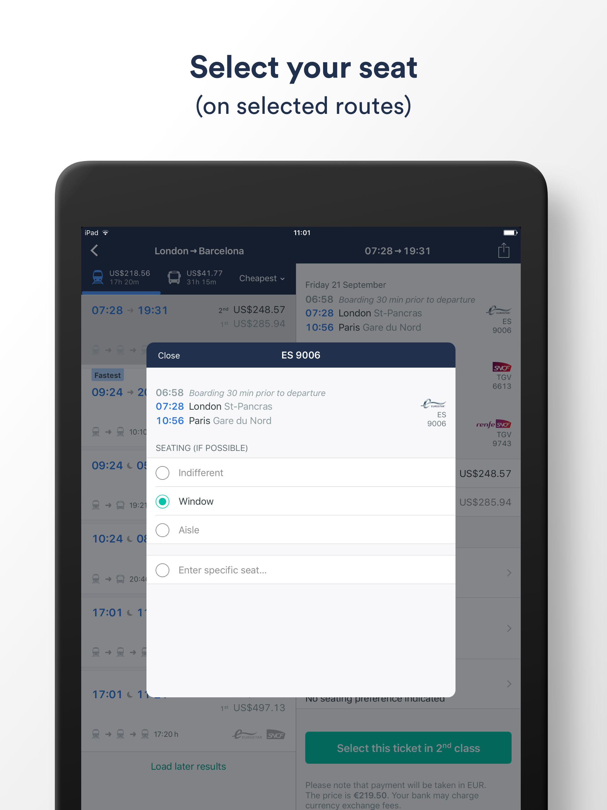 Trainline Business EU screenshot 10