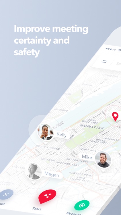 MeetMe@: Live meeting points