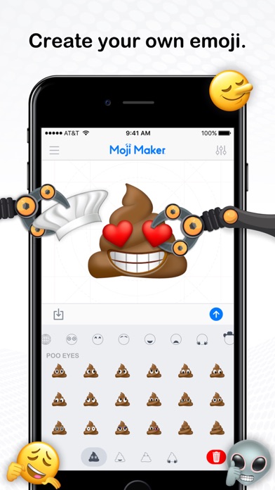 Screenshot 2 of Moji Maker™ | Emoji Messenger App