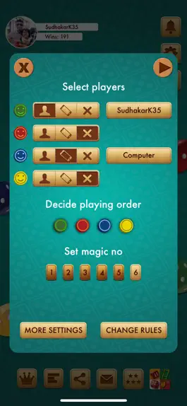 Game screenshot Classic Ludo Offline & Online apk