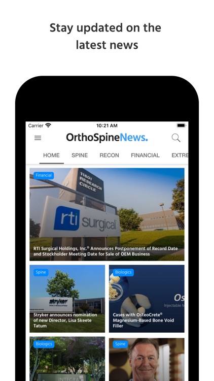OrthoSpineNews.com