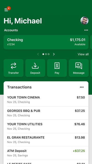 Tobacco Valley Teachers FCU Screenshot