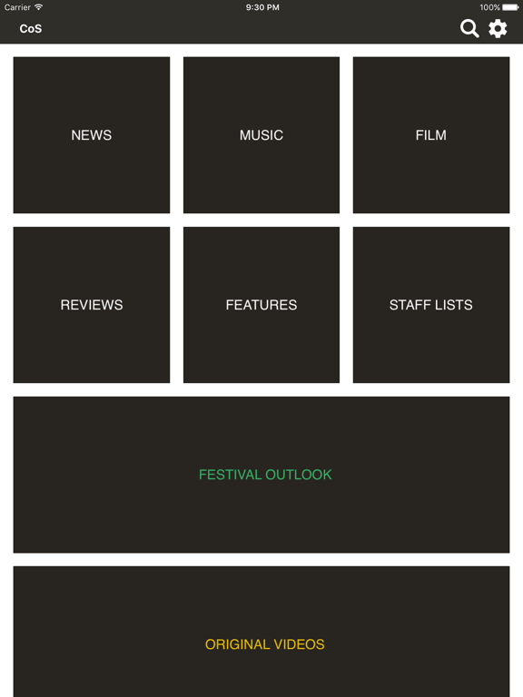 Screenshot #4 pour Consequence of Sound.
