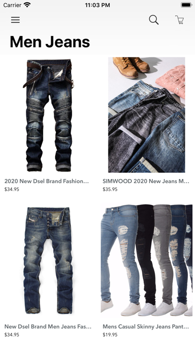 Men Shirt Shop Clothing Screenshot