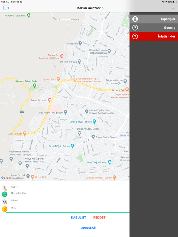 Screenshot #6 pour Delivery App