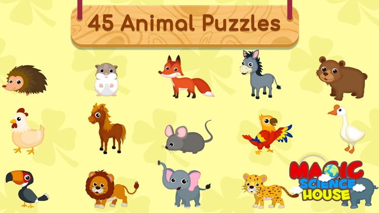 Kids Animal Puzzles Sounds screenshot-3