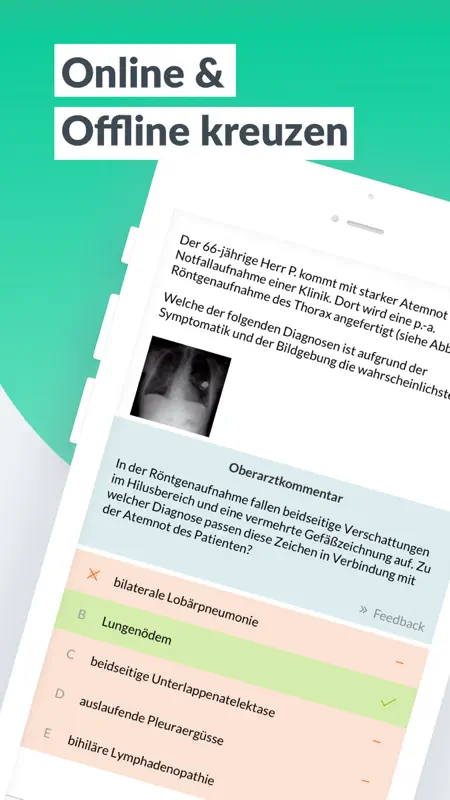 AMBOSS Kreuzen für Mediziner screenshot 1 of 9
