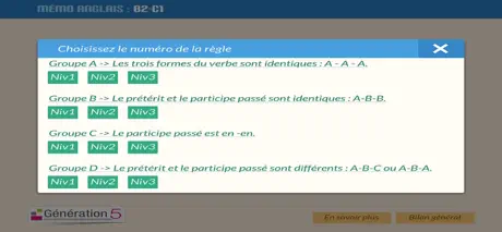 Mémo anglais B2-C1