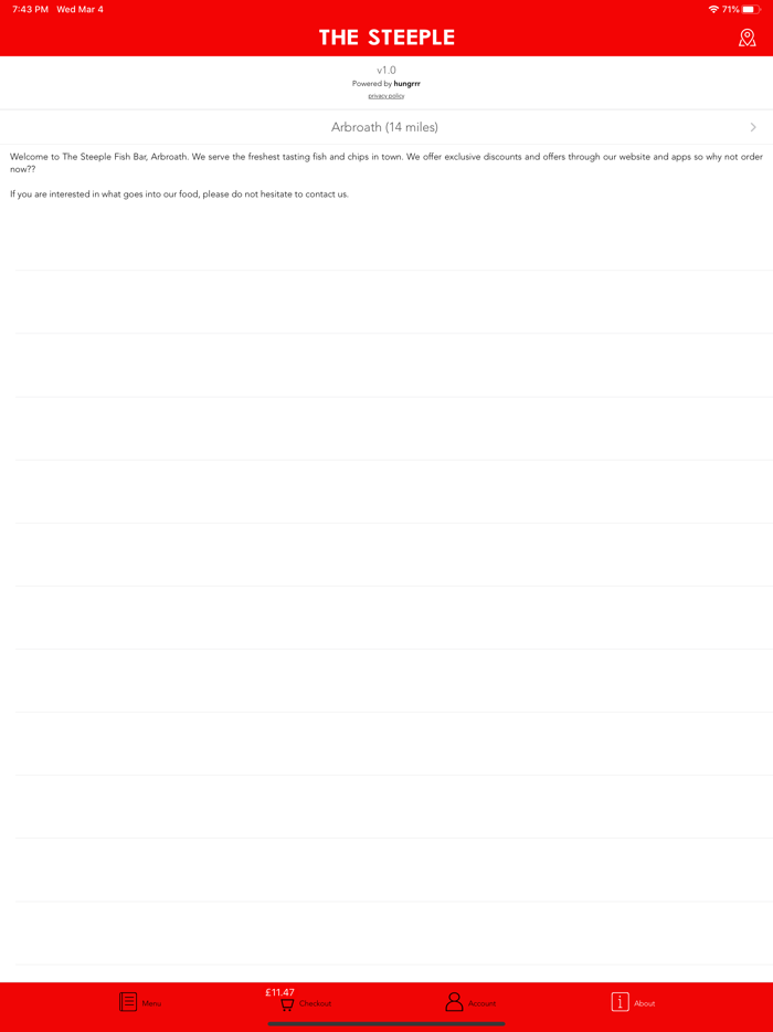 Steeple Fish Bar Arbroath