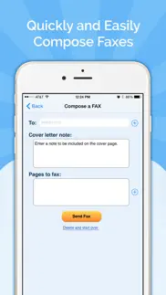 fax burner: send & receive fax iphone screenshot 3