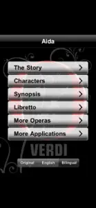 Opera: Aida screenshot #1 for iPhone