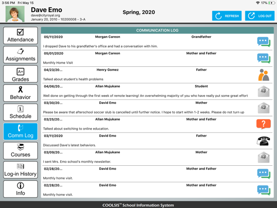COOLSIS Family Access iPad screenshot