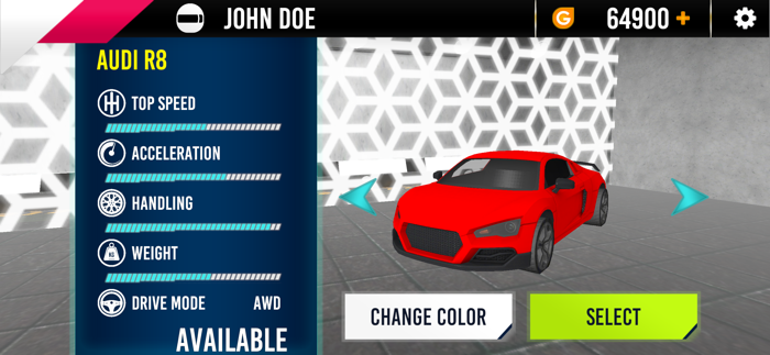 Auto Racing Driver Simulation