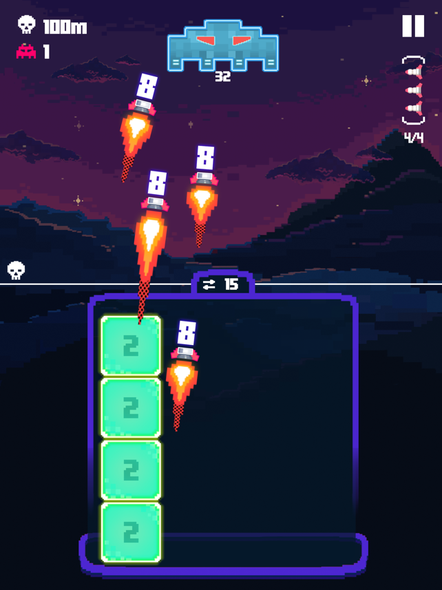 Invaders 2048 Screenshot