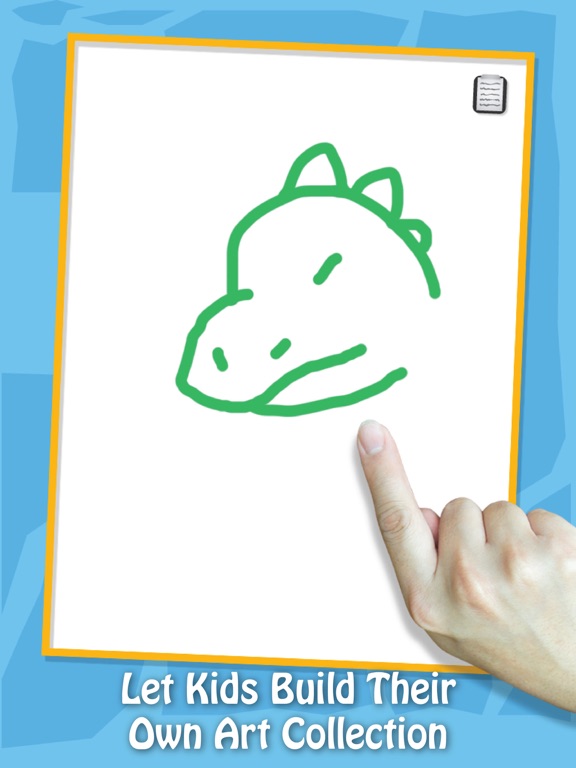 Screenshot #6 pour Kids Paint & Play: Dinosaur