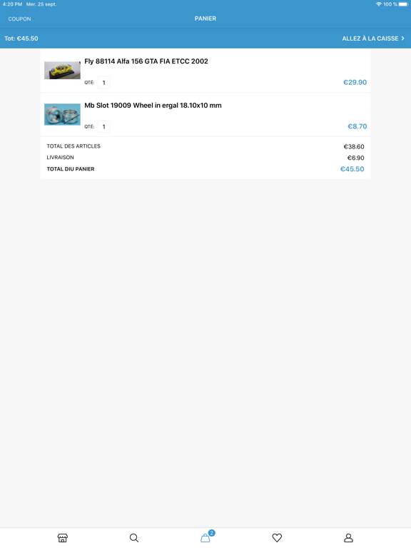 SlotCar Shop iPad screenshot