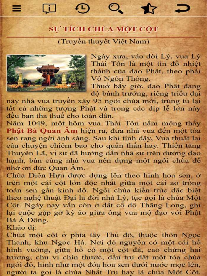 Truyện Xưa Tích Cũ